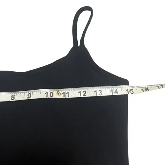 Stretchy Black Women's Body Conforming Jumpsuit - Picture 6 of 7